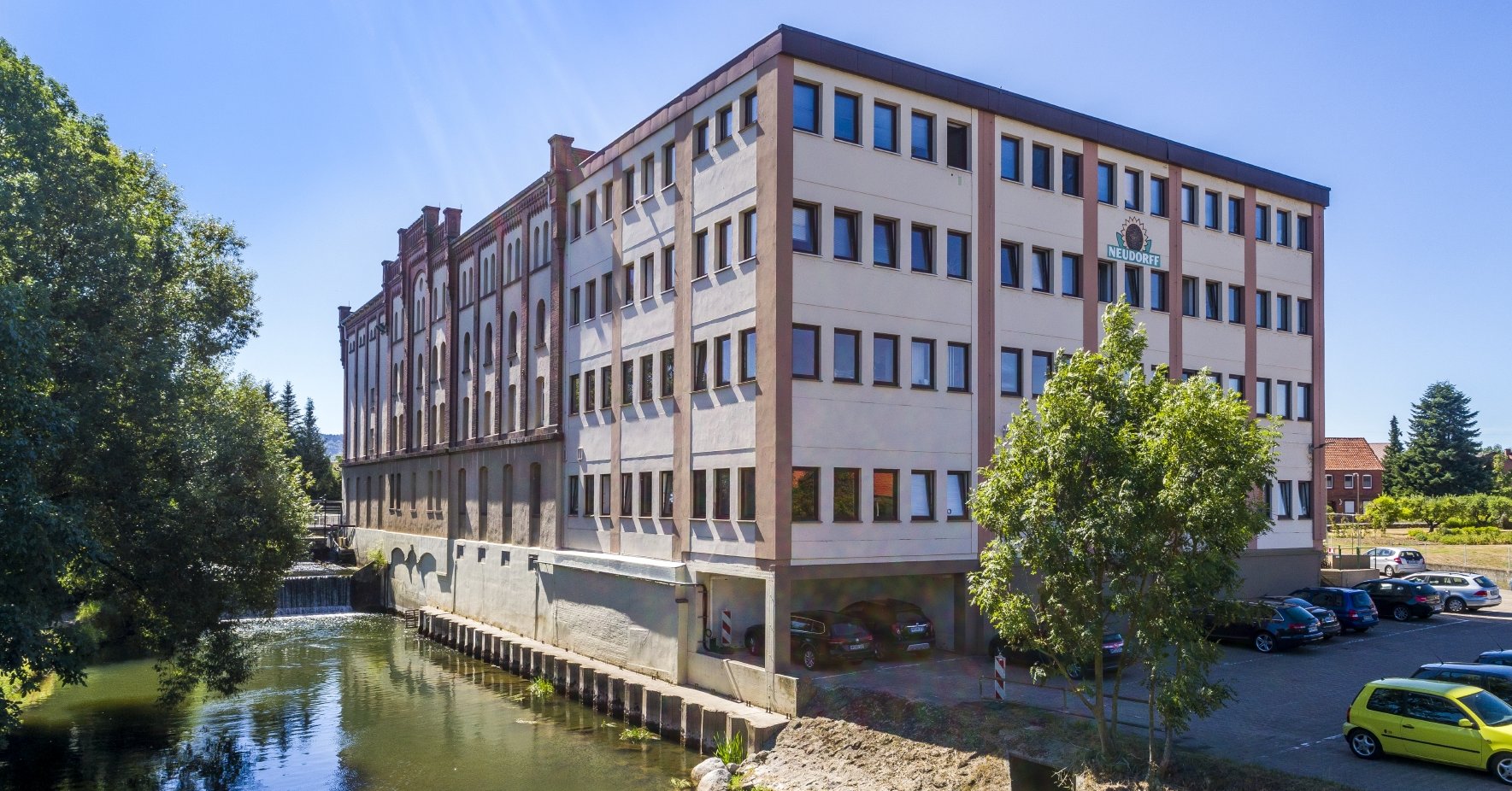 Le bâtiment administratif Neudorff à Emmerthal