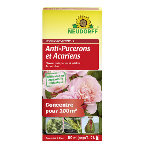 Insecticide Spruzit EC Anti-Pucerons et Acariens Concentré à diluer Sprechende Bilder