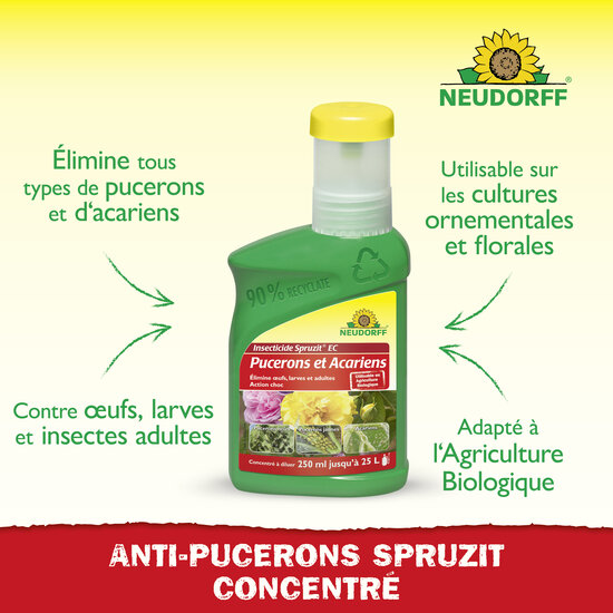 Insecticide Spruzit EC Pucerons et Acariens Sprechende Bilder Insecticide Spruzit EC Pucerons et Acariens Sprechende Bilder