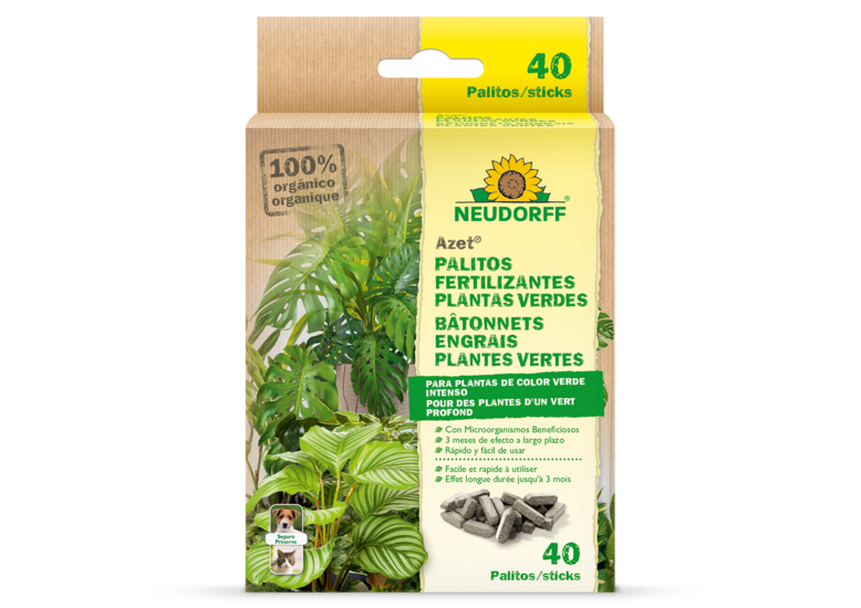 Azet BÂTONNETS ENGRAIS PLANTE SVERTES Azet BÂTONNETS ENGRAIS PLANTE SVERTES