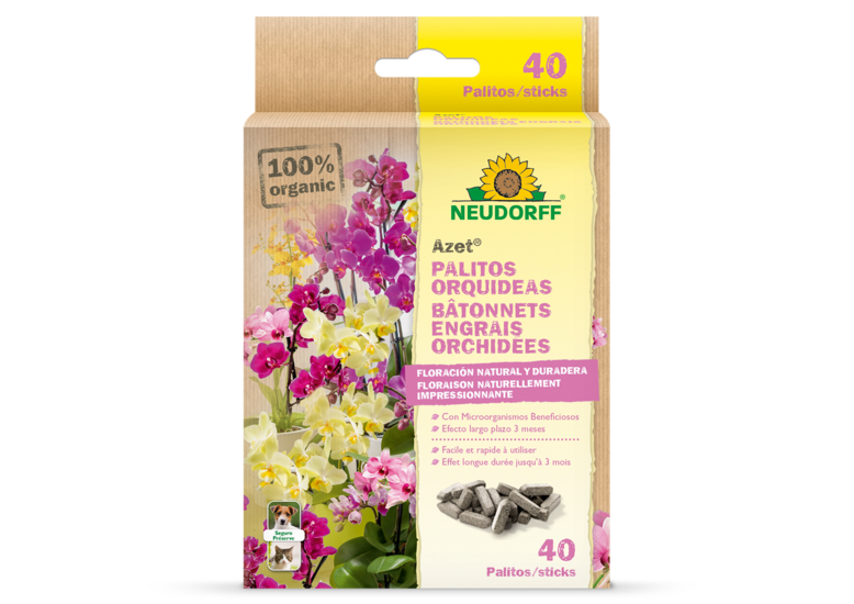 Azet BÂTONNETS ENGRAIS ORCHIDÉES