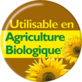 FR - Utilisable en agriculture biologiqeu